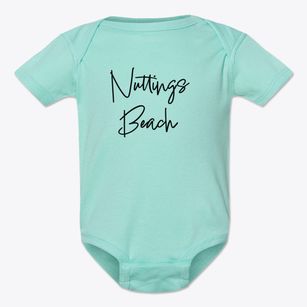 Nuttings Beach New Hampshire Freestyle Baby Onesie