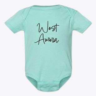 West Aurora Missouri Freestyle Baby Onesie