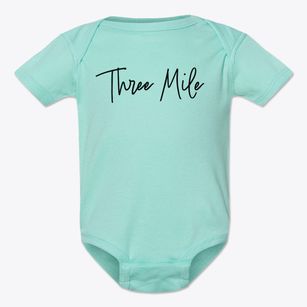 Three Mile North Carolina Freestyle Baby Onesie