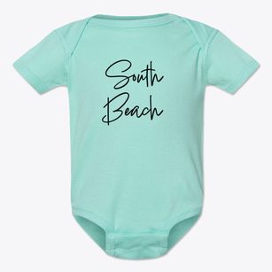 South Beach Washington Freestyle Baby Onesie