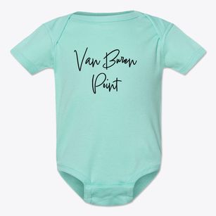 Van Buren Point New York Freestyle Baby Onesie