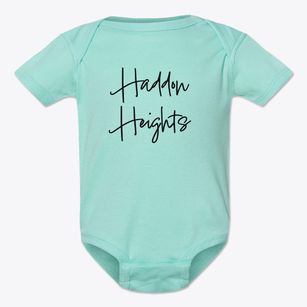 Haddon Heights New Jersey Freestyle Baby Onesie