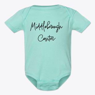 Middleborough Center Massachusetts Freestyle Baby Onesie