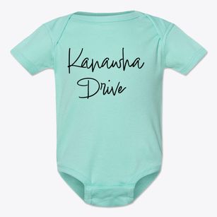 Kanawha Drive West Virginia Freestyle Baby Onesie