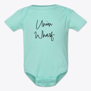 Union Wharf New Hampshire Freestyle Baby Onesie