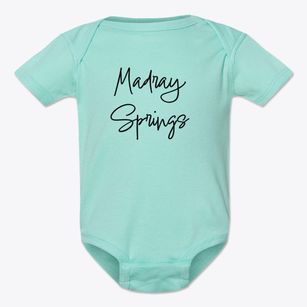 Madray Springs Georgia Freestyle Baby Onesie