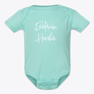 Baldwin Harbor New York Freestyle Baby Onesie