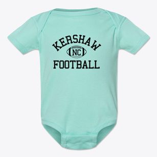 Kershaw North Carolina Football Baby Onesie