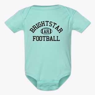 Brightstar Arkansas Football Baby Onesie