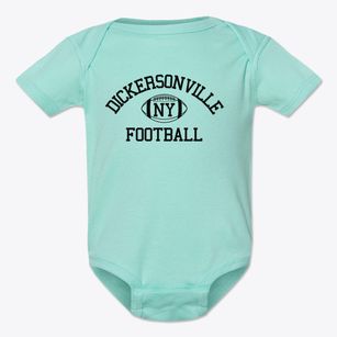 Dickersonville New York Football Baby Onesie