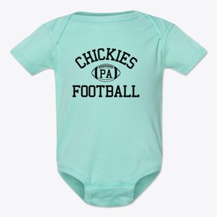 Chickies Pennsylvania Football Baby Onesie