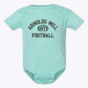 Arnolds Mill New York Football Baby Onesie