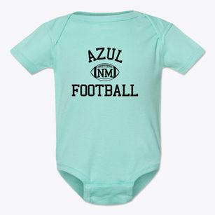Azul New Mexico Football Baby Onesie