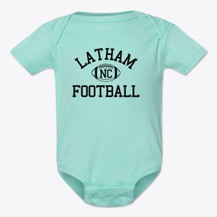 Latham North Carolina Football Baby Onesie