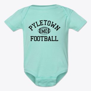 Pyletown Missouri Football Baby Onesie