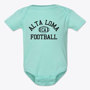 Alta Loma California Football Baby Onesie