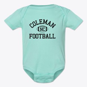Coleman North Carolina Football Baby Onesie