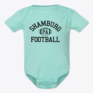 Shamburg Pennsylvania Football Baby Onesie