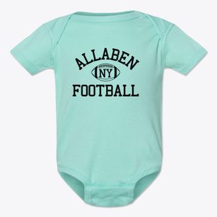 Allaben New York Football Baby Onesie