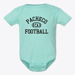 Pacheco California Football Baby Onesie