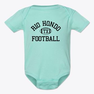 Rio Hondo Texas Football Baby Onesie
