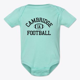 Cambridge Iowa Football Baby Onesie