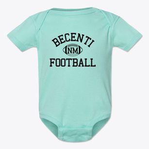 Becenti New Mexico Football Baby Onesie