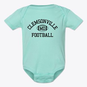 Clemsonville Maryland Football Baby Onesie