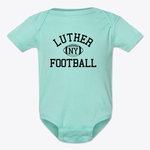 Luther New York Football Baby Onesie