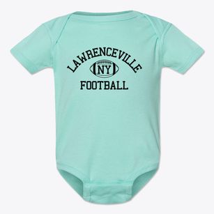 Lawrenceville New York Football Baby Onesie