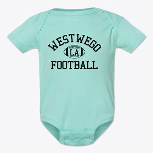 Westwego Louisiana Football Baby Onesie