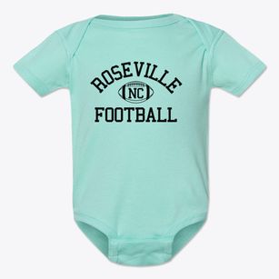 Roseville North Carolina Football Baby Onesie