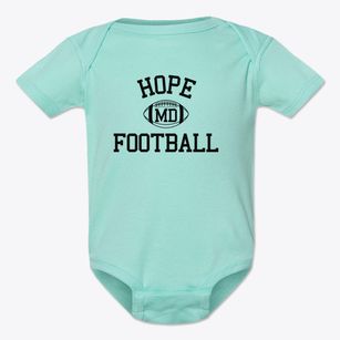 Hope Maryland Football Baby Onesie