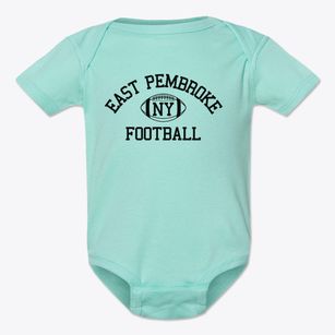 East Pembroke New York Football Baby Onesie