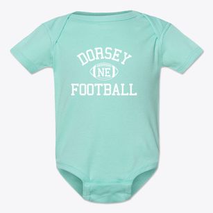 Dorsey Nebraska Football Baby Onesie