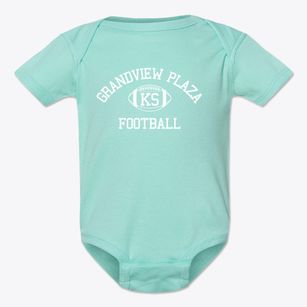 Grandview Plaza Kansas Football Baby Onesie