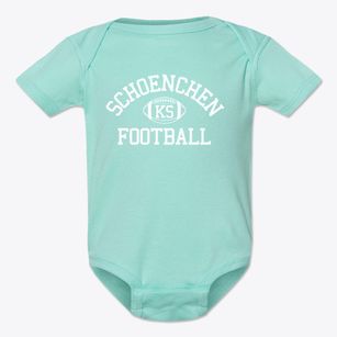 Schoenchen Kansas Football Baby Onesie