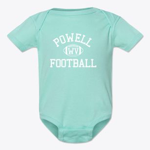 Powell West Virginia Football Baby Onesie
