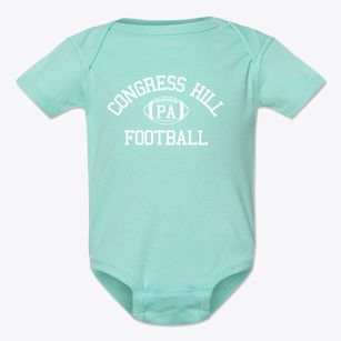 Congress Hill Pennsylvania Football Baby Onesie