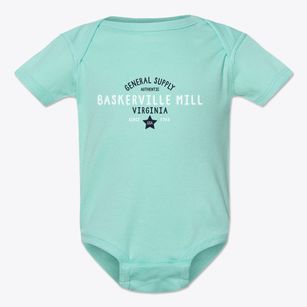 Baskerville Mill Virginia General Supply Baby Onesie
