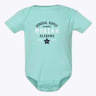 Moriah Alabama General Supply Baby Onesie