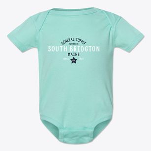 South Bridgton Maine General Supply Baby Onesie