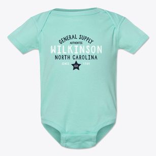 Wilkinson North Carolina General Supply Baby Onesie