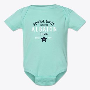 Albaton Iowa General Supply Baby Onesie