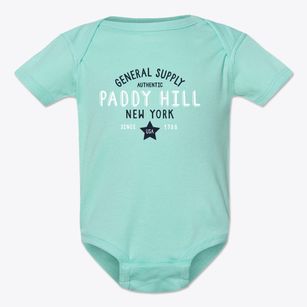Paddy Hill New York General Supply Baby Onesie