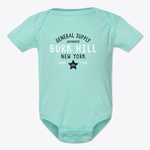 Burk Hill New York General Supply Baby Onesie