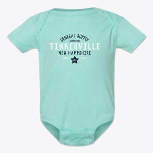 Tinkerville New Hampshire General Supply Baby Onesie