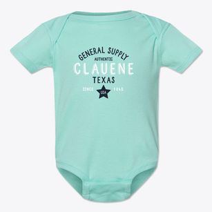 Clauene Texas General Supply Baby Onesie