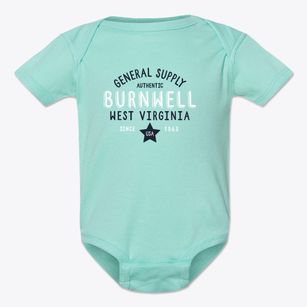 Burnwell West Virginia General Supply Baby Onesie