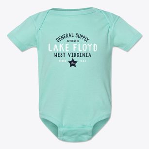 Lake Floyd West Virginia General Supply Baby Onesie